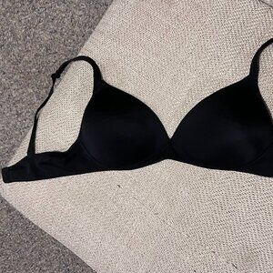 Warner's support T shirt bra in black 36A
